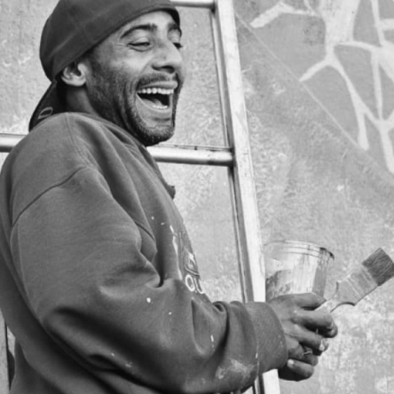 Jackson Shoms, artista colaborador do Coletivo HEAG